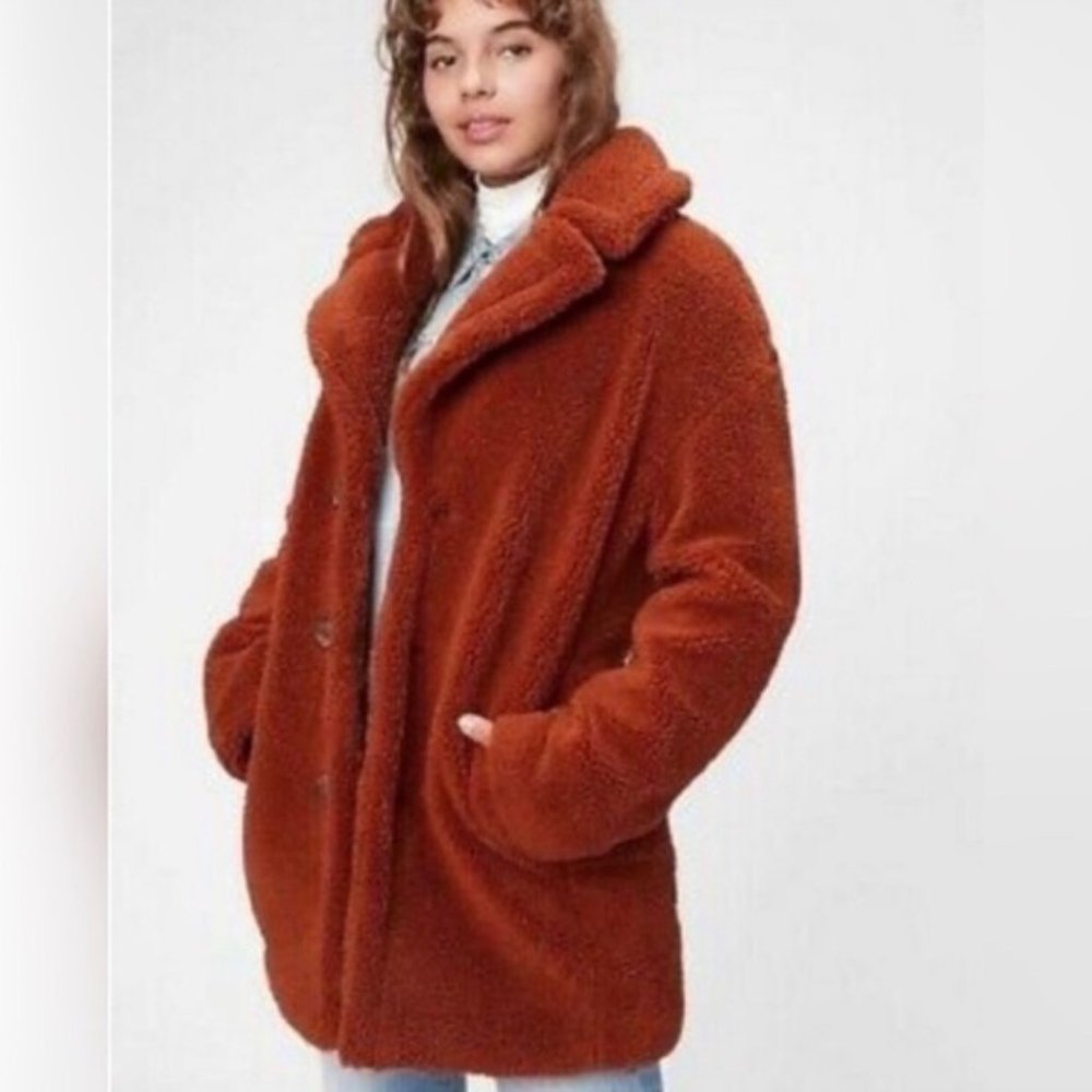 Teddy Bear Sherpa Coat